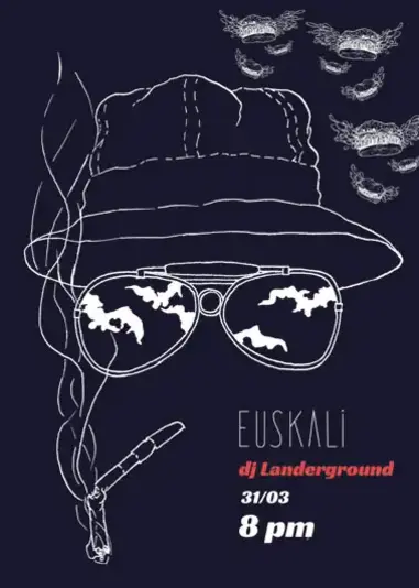 Cartel de concierto de Euskalifornia5